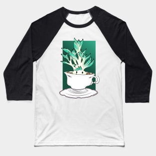 Succulent in a teacup Baseball T-Shirt